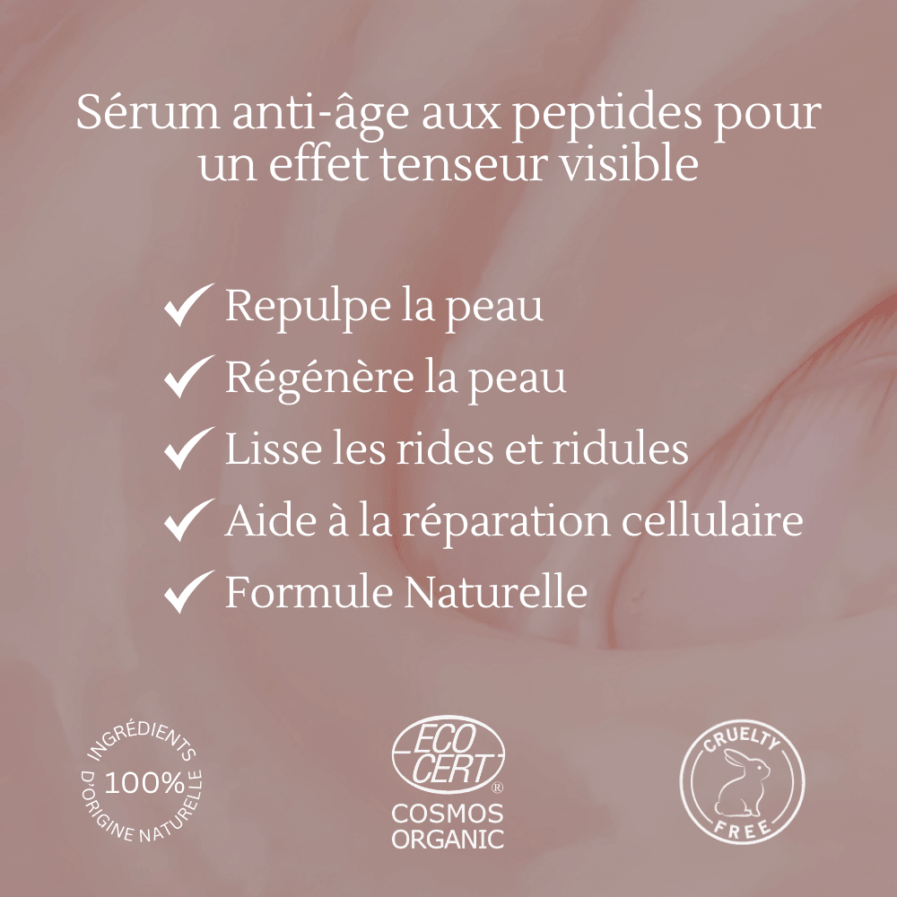 Sérum Peptides Repulpant Effet Botox - HealSelf