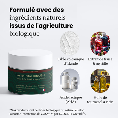 Abonnement - Crème Exfoliante AHA Haute Performance